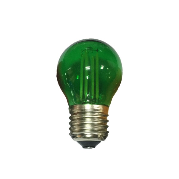 E27 GREEN GLASS BALL 4W 230V AC 390LM LED COG COG LED Filament