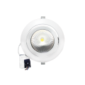 WHITE LED RECESSEDMOVABLE LIGHT20W 4000K 60°1550LM 230V Ra80 LED Φωτιστικά Οροφής - Ψευδοροφής