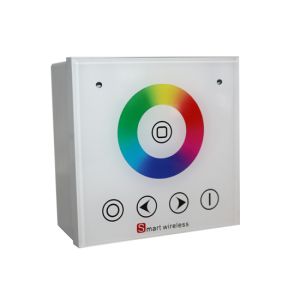WALL TOUCH CONTROLLER FOR LED SMART WIRELESS RGB SYSTEM LED Drivers / Controllers / Dimmers